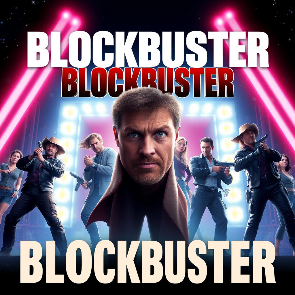 Blockbuster movie poster 6